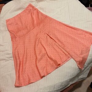 KEEPSAKE the Label Pink Polka Dot Midi Skirt